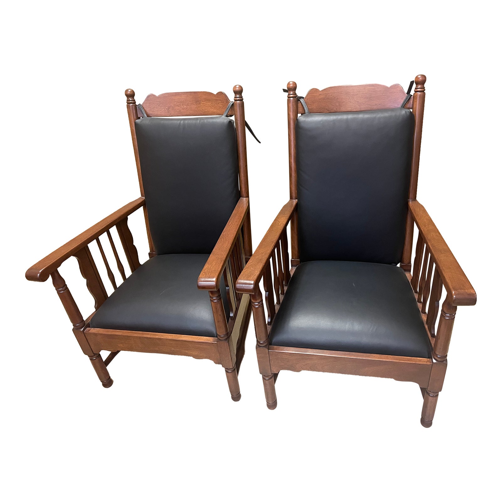 Pair of Fully Restored Stickley Brothers "Quaint New England" Ladder