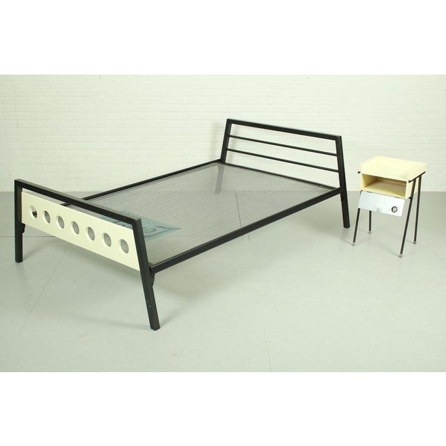 1950s Rob Parry and Emile Truijen Bed, Chairs and Nightstand by Rob Parry for Dico Series Kamer 56, 1950s, Set of 5 For Sale - Image 5 of 15