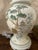 Vintage Chinese Export Ceramic Table Lamp Hand Painted Chinoiserie With Matching Shade For Sale In Chicago - Image 6 of 12