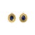 Earrings in 19.2 Karat Gold and Lapis Lazuli from Joais, Set of 2 For Sale - Image 6 of 6