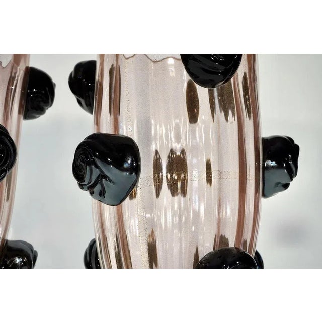 Giant Murano Glass Vases by Silvio Piattelli, Set of 2 For Sale - Image 14 of 18