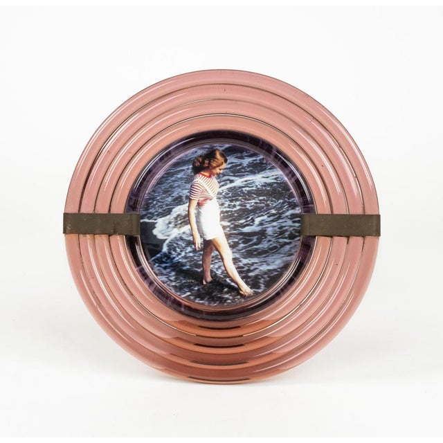 Mid-Century Modern Picture Frame in Acrylic and Brass by Ferdinando Loffredo, Italy, 1970s For Sale - Image 12 of 14