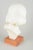 Plaster Bust of a Young Girl, Scandinavia, Mid-20th Century For Sale - Image 4 of 6