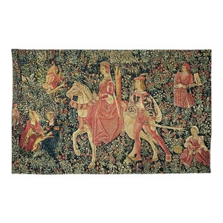 Noble Amazone Silkscreen Tapestry - 145 X 228 Cm (4'9" X 7'6") - Requires Rod Size 6 For Sale