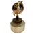 1960s 1960s Mid-Century Brass Spinning Music Box Globe Desktop Table Lighter by Windmill For Sale - Image 5 of 9