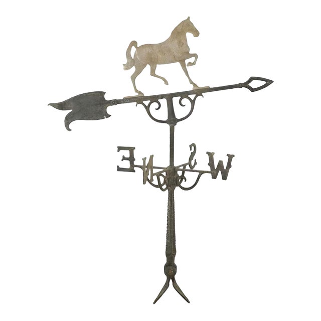 1980s Saddlebred Horse Weathervane For Sale