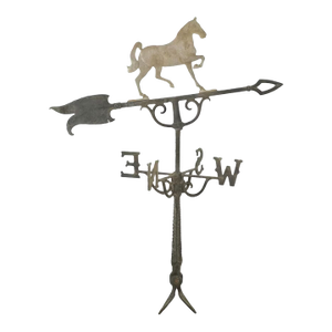 1980s Saddlebred Horse Weathervane