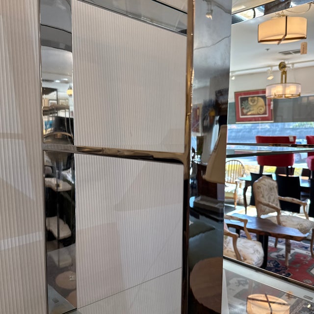 Restoration Hardware Bowery Bath Cabinet For Sale - Image 9 of 12