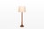 Beige Danish Teak Floor Lamp by Domus, 1960s For Sale - Image 8 of 8