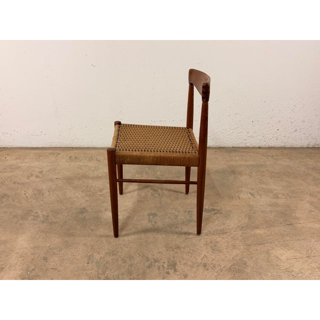 Vintage Teak Chair by HW Klein for Bramin, 1960s, in Good conditions. Designed 1960 to 1969 I have official proof of...