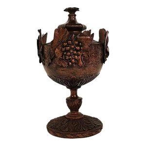 German or Swiss Carving of an Urn, 19th Century