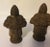 Brown Antique 19th Century American Empire Solid Cast Iron Urn Form Gate Fence Finials - A Pair For Sale - Image 8 of 13