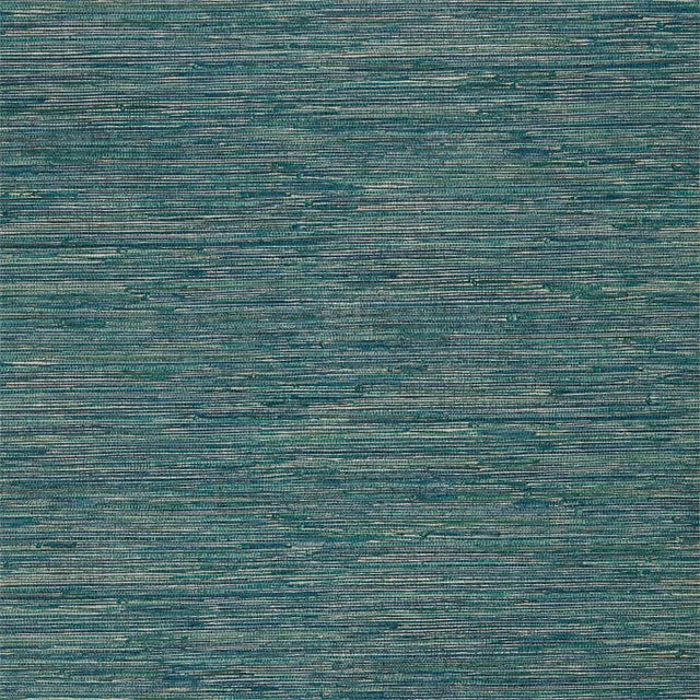 Harlequin Seri Wallpaper in Emerald/Peacock - a Sample For Sale