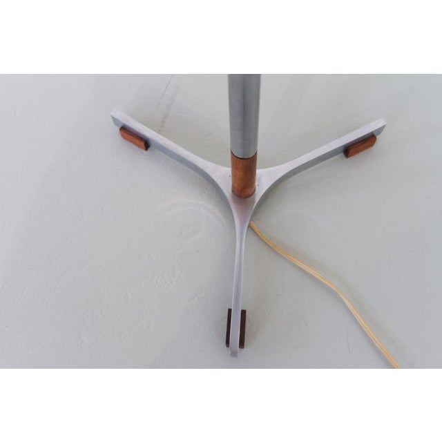 Brown Vintage Danish Monolit Floor Lamp by Jo Hammerborg for Fog & Mørup, 1960s For Sale - Image 8 of 17