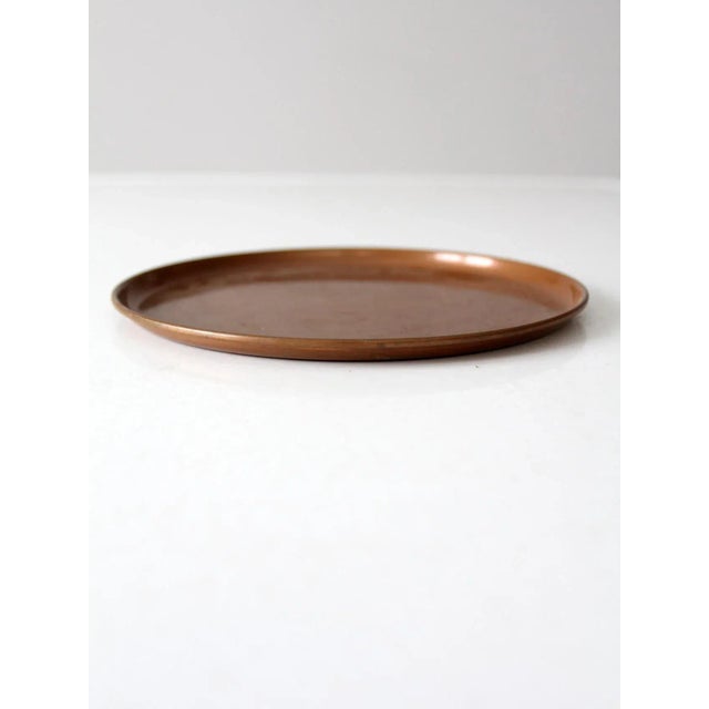 Vintage Copper Tray For Sale - Image 4 of 12