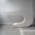 Contemporary White Laminate Console Desk Table in the Style of Pierre Cardin For Sale - Image 3 of 9