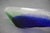 1960s Mid-Century Czechoslovakian Novy Bor Blue and Green Art Glass Bowl, 1960s For Sale - Image 5 of 11