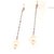 Fine Quality Japanese Akoya Pearl Earrings set in14k Gold 8.44 mm Certified $990 017536 This is a Unique Custom Made...