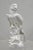 Early 20th Century White Porcelain Parrot Figure Statue For Sale - Image 12 of 12