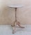 Lovely small round table. Made from fruitwood Recently bleached
