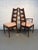 Mid-Century Modern Set of Six Mid-Century Upholstered Walnut Dining Chairs by Thomasville For Sale - Image 3 of 17
