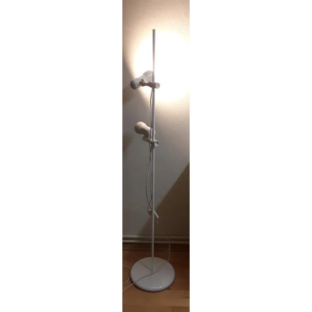 1980s Vintage German Adjustable Double Floor Lamp from Hustadt Leuchten, 1980s For Sale - Image 5 of 7