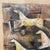 1990s Monica Stobie “Twilight Ponies” Pastel on Bark Paper, 1993 For Sale - Image 5 of 12