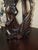 Ebony Mid 20th Century Art Deco Balinese Modernist Macassar Ebony Sarasvati Swan Rider Sculpture For Sale - Image 8 of 18