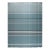 4x6 Opulent Majestic Blue Geometric Modern Flatweave Wool Carpet Rug For Sale