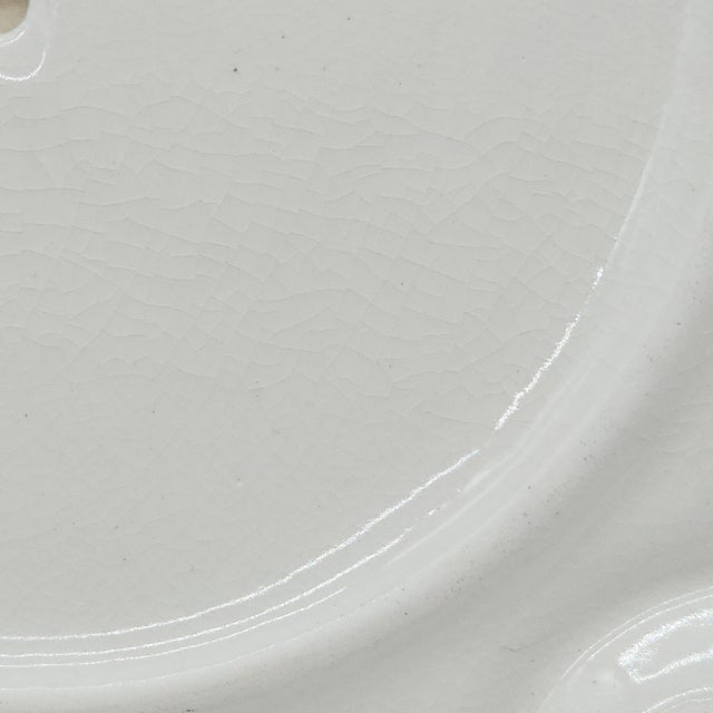 Ceramic Mid-Century Ceramic Rooster Deviled Egg Platter With Farmhouse Charm For Sale - Image 7 of 7