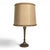 Brown Neoclassical Brass Table Lamp For Sale - Image 8 of 8