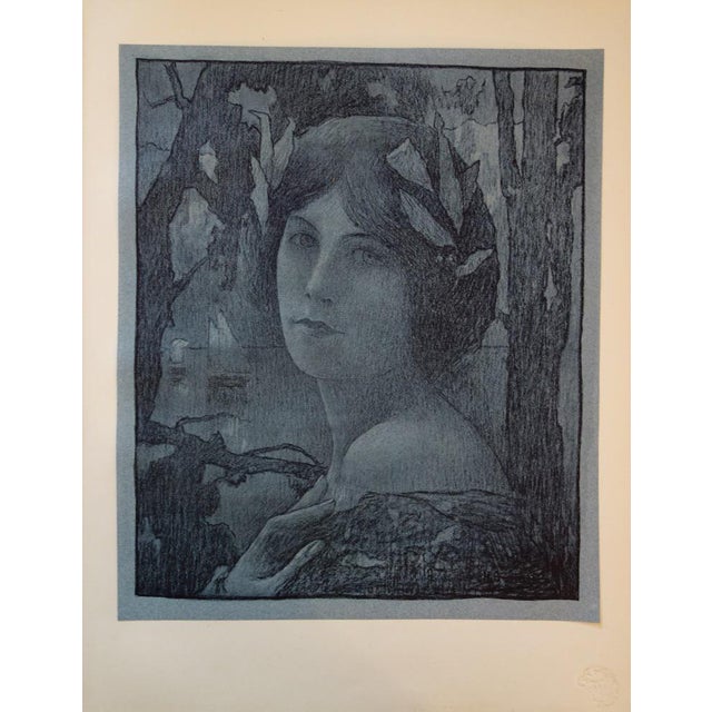 Henri Guinier, Sweet Night, 1897, Lithograph For Sale