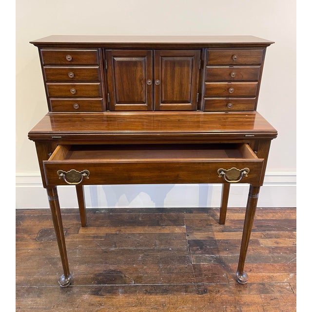 Pennsylvania House Ladies Writing Desk and Chair For Sale - Image 11 of 16