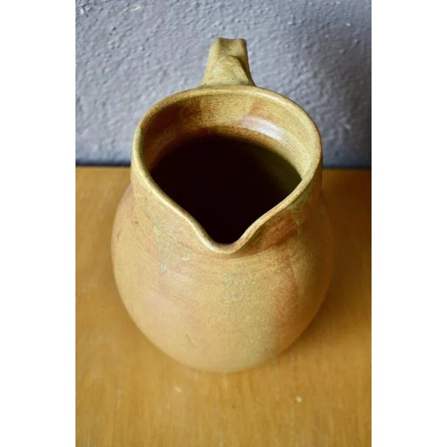 1960s Rustic Sandstone Pitcher, 1960s For Sale - Image 5 of 12