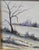 Beniamino Camarda “La Nevicata” - "The Snowfall "Original Italian Watercolor For Sale - Image 4 of 7