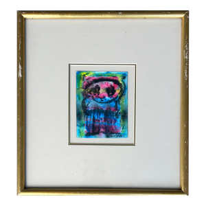 Late 20th Century Abstract Watercolor Painting by Tomas Sanchez