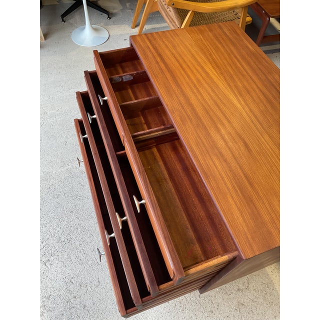 Mid-Century Teak Chest of Drawers For Sale - Image 10 of 13