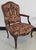 French 19th Century French Louis XV Style Mahogany and Needlepoint Tapestry Bergeres Fauteuils, Pair For Sale - Image 3 of 11