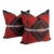 Vintage Ralph Lauren "Blackstone" Custom Jacquard Blanket Pillow For Sale