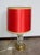 Gold Vintage Crystal Lamp, 1970s For Sale - Image 8 of 12