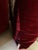 Pair of 22" Custom Schumacher Kashgar Ikat Velvet Pillows Pattern 176102 in Ruby Plum For Sale - Image 13 of 18