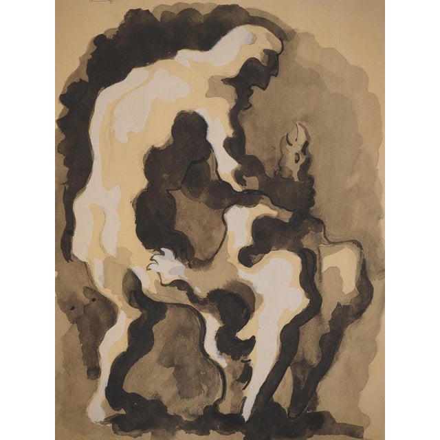 Modern Jacques Lipchitz, The Vengeance of Olympus, Original Lithograph For Sale - Image 3 of 6