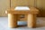 Ivory Karl Springer Dowelwood Ottoman With Upholstered Cushion, Circa 1970s For Sale - Image 8 of 12