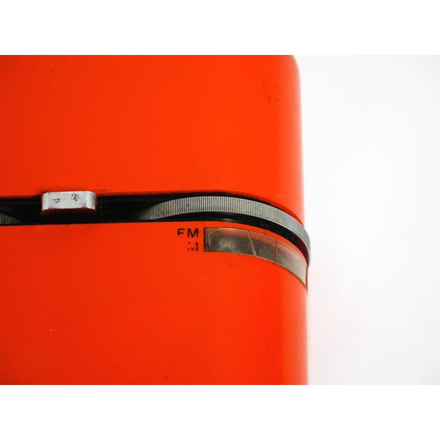 Rk 501 Alpha 2 Legendary Orange Cube Radio by Dario & Mario Bellini for Siemens, Germany, 1968 For Sale - Image 10 of 18
