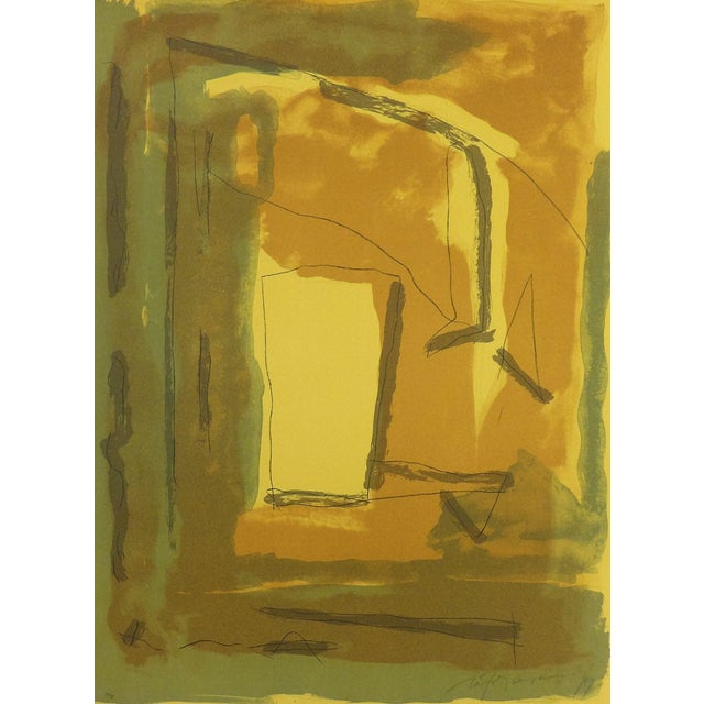 Alberto Rafols-Casamada, Xipre 3, 1989, Original Lithograph For Sale