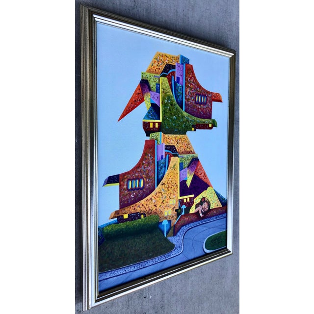 Wood Surrealistic Landscape by Orfran/2017 For Sale - Image 7 of 11