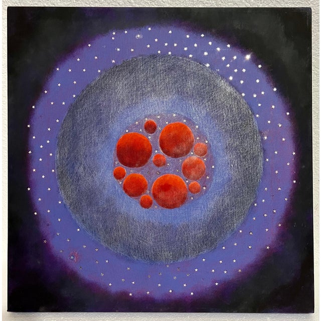 Paul Brach, Color Gradient Geometric Collage Painting New York School Abstract Expressionist, 2005 For Sale - Image 4 of 11