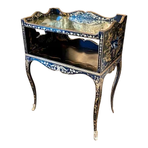 Mid-20th Century French Chinoiserie Jansen Style Vanity Table