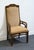 Bernhardt Bernhardt Furniture Solid Walnut Asian Chinoiserie Style Dining Arm Chair For Sale - Image 4 of 9