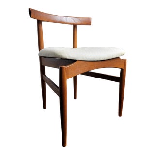 Mid 20th Century Modern Custom Teak Danish Style Desk Chair For Sale